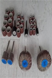 Depolife Kalıpçı Zımpara Aşındırma Seti Silindir Zımpara Yaprak Zımpara Aşındırma Hazırlama 30 Pcs - 1