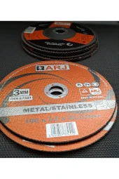 Depolife 180mm flap disk zımpara INOX Metal kesme Taşlama Disk Seti için büyük boy zımparalama diski 4lü Set - 2