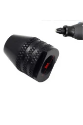 Depolife Atlas 135 G Mini Taşlama Gravür Makinası Mandren Att 135 G Kısa Kuyruk Otomatik Mandrel 3 Çeneli - 1