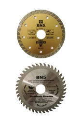 BN5 Ahşap Kesici Mermer Fayans Kesme 115 Mm Disk Seti Spiral Taşlama Kesici Diskleri - 1