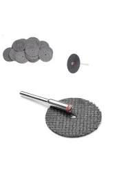 Depolife Dremel Proxxon Benzeri Gravür Makineleri Için Metal Kesme Fiber Disk Seti 32mm 10'lu Paket - 3