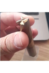Depolife Hss Freze Ucu Cnc 4 Fülüt Titanium Oyma Delme Kesici Uç 16mm - 1