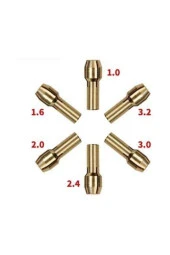 Depolife Gravür Makineleri Için Için 6 Adet Penset Chuck - 1