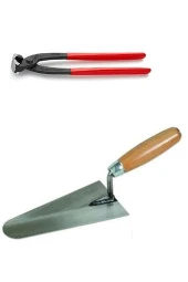Depolife Inşaatcı Harç Malası 20cm Sıvacı Malası 25cm Betoncu Kerpeten Seti - 1