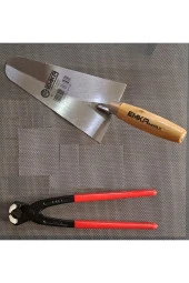 Depolife Inşaatcı Harç Sıvacı Malası 25cm Betoncu Kerpeteni Su Terazisi 3 Metre Set - 2