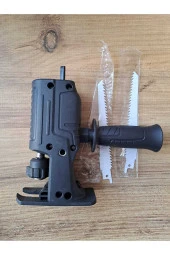 Depolife Tilki Kuyruğu Testeresi Dekopaj Testeresine Dönüştüren Aparat Matkap Için Testere Adaptörü Dekupaj - 3