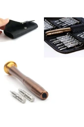 Depolife Mini Hassas Tornavida Seti Cep Telefonu notebook saat saatçi Torx Altıgen Yıldız Saatci tamir seti - 3