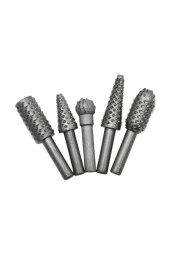 Pratik 5 Parça Döner Törpü Tahta Ahşap Oyma Hobi Seti Matkap İçin thumbnail 1