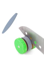 Depolife Bıçak Satır Nacak Makas Bileme Değirmen Taşı Doğal Kum Mutfak Biley Taşı Tırpan Bileme Taşı Seti thumbnail 1