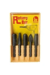 Depolife Matkap Için Eğe Törpü Seti Ahşap Metal Ince Diş Aşındırma Törpüleme Freze Uç Seti 5 Parça thumbnail 3