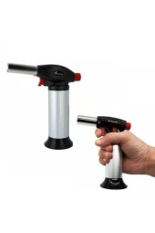 HIRDAVATÇIM06 Bs-600 Bütan Gaz Torch Pürmüz Yüksek Alevli Çakmak / Büyük Boy Pürmüs Torch Kafalı - 1