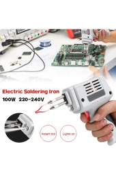 Depolife Çantalı 100w Tabanca Havya Seti Lehim Makinası Pompa Pasta Zımpara Yedekli Bakır Sargı Professional - 2