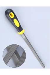 Depolife 3 Gen 32 Cm Saplı Eğe Metal Ahşap Eğe Plastik Saplı Yüksek Kalite Üçgen thumbnail 3