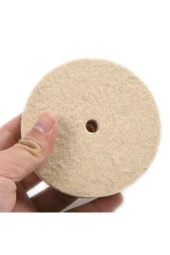 Depolife Mücevher Metal Altın Gümüş Parlatma Polisaj Yün Keçe Seramik Mermer Plastik Bakalit 100mm thumbnail 1