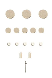 Dremel vb Uyumlu 16 Parça Keçe Mandren Seti thumbnail 1