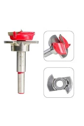 Ahşap Freze Ucu 20 mm Panç Karot Stoperli Matkap Yuvarlak Açma Bıçağı Derinlik Ayarlı Panc Bıçak - 3