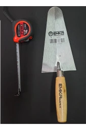 Depolife Inşaatcı Harç Malası Sıvacı Malası 22cm 3 Metre 2li Set - 2