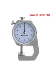 Depolife Mekanik Mikrometre Kalınlık Ölçer Hassas ölçüm kumpas 0-10 mm 0.01 mm ölçme - 1
