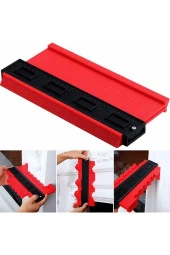 Depolife Şablon Tarağı Şekil Kontur Çevre Kalıplama Ahşap Fayans Kaportacı Fayancı Şekillendirme Kalıbı thumbnail 3