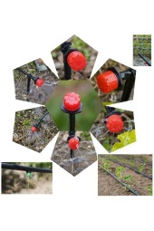 Depolife Deliksiz Düz Damla Sulama Sistemi Ve Parçaları Bahçe Ağaç Fidan Sebze Damlama Hortumu Borusu thumbnail 3