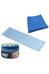 Depolife Oto Kaporta Tampon Cizik Giderici Pasta Cila Microfiber Kurulama Bezi Ve Mikrofiber Cam Bezi Seti - 1