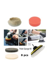 Depolife Polisaj Seti Oto Kaporta Boya Cizik Giderici Ve Fayans Metal Parlatma Yün Keçe Sünger Zımpara - 3