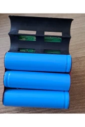 Depolife Şarjlı Batarya Grubu 3lü 18650 Li-ion Pil 12v 2000 Mah Pcbli Şarj Bms Devreli Pil Seti Okul Proje - 3