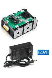 Depolife Şarjlı Matkap Için Şarj Adaptörü 12 Volt 14v 18v 20v 48v 58v Li-on Pil Şarj 5.0 mh Üniversal - 2
