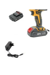 Depolife Şarjlı Matkap Için Şarj Adaptörü 12 Volt 14v 18v 20v 48v 58v Li-on Pil Şarj 5.0 mh Üniversal - 3