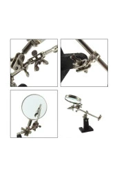 Vision Çok Fonksiyonlu Çift Kollu Ayarlanabilir Tamir Büyüteç Seti - 3