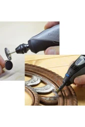 Depolife Dremel Proxxon Uyumlu 5 Parça Çelik Tel Fırça Seti Pas Kir Temizleme Zımparalama Kalıpçı Seti thumbnail 3