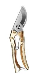 Depolife Bahçe Budama Makası Çalı Meyve Çicek Keme Yaylı Çelik Makas 200mm - 1