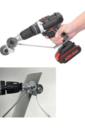 Depolife Şarjlı Matkaplar Için Metal Plaka Ve Sac Kesme Aparatı açılı oval çatı sacı hızlı kesici - 1