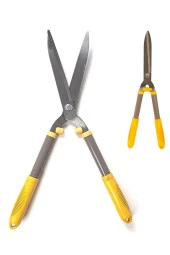 Depolife Çim kesme Makası Karbon çelik çit kesme makası kaydırmaz saplı bahçe çalı çim çit makası - 2