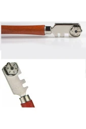 Depolife Elmas Kalem Cam Fayans Kesici Kendinden Yağlı Cam Kesme Yağ Beslemeli Uç 2lii Set - 3