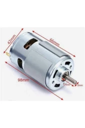 Depolife Dc Motor Rs 775 12-36v Soğutuculu Bilyalı Motor Cnc Uygulma Proje Ödev - 2