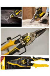 Stanley 250 Mm Saç teneke alüminyum Kesme Makası Düz ağızlı fatmax kaportacı - 3