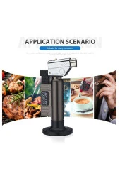 Depolife Bs-261 Jet Alev Bütan Gaz Tıbbi Diş Kesme Meşale Çakmak Metal Gövde Çakmak Pürmüz Torch - 2