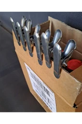 Depolife metal Manndal klips 6 adet çok amaçlı yaylı kıskaç - 1