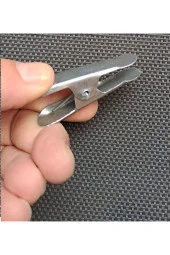 Depolife metal Manndal klips 6 adet çok amaçlı yaylı kıskaç - 3
