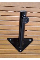 Depolife Üniversal Ayaklı Vantilatör Duvar Montaj Aparatı Kahvehane Cafe Ofis Için Vantilatör Fan Ayağı - 3