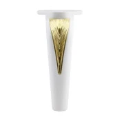 Tılsım Mobilya Oturma Grubu Kanepe Sehpa TV Ünitesi Koltuk Ayağı Baza Ayakları Beyaz Altın 16 cm thumbnail 7