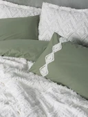 Cotton Box Ranforce Çift Kişilik Yatak Örtülü Nevresim Takımı Limi Luke Krem - 3