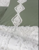 Cotton Box Ranforce Çift Kişilik Yatak Örtülü Nevresim Takımı Limi Luke Krem - 2