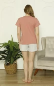 Özlem Bayan Kısa Kollu Şortlu Pijama Takımı 4017 - 2
