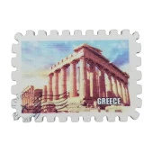 Yunanistan Temalı Pul Magnet thumbnail 1