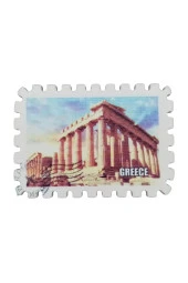 Yunanistan Temalı Pul Magnet thumbnail 3