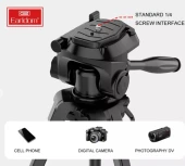 Peeq Earldom EH102 1.5M Ayarlanabilir Tripod - 6