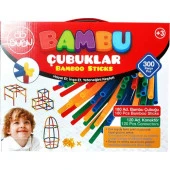 Bu-Bu Bambu Çubukları 300 Parça thumbnail 2