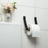 Manda Derisinden Tuvalet Kağıtlığı, Tuvalet Kağıdı Tutacağı Lüx - 2